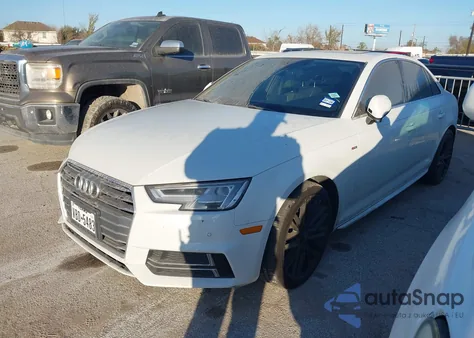 2017 Audi A4 2.0T Premium z USA, uszkodzony, nr VIN WAUENAF40HN011759